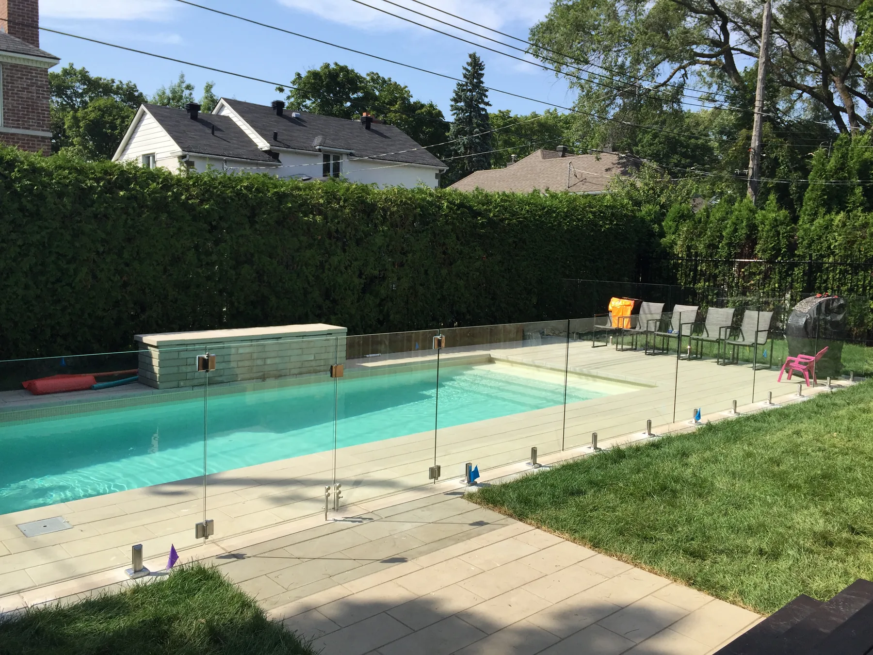 Frameless Glass Railing in GTA