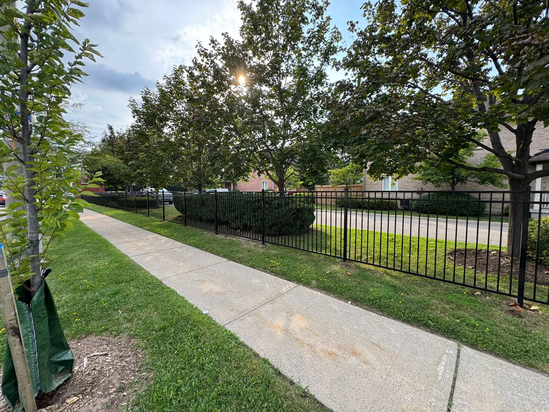 Aluminum Rail Fence in GTA