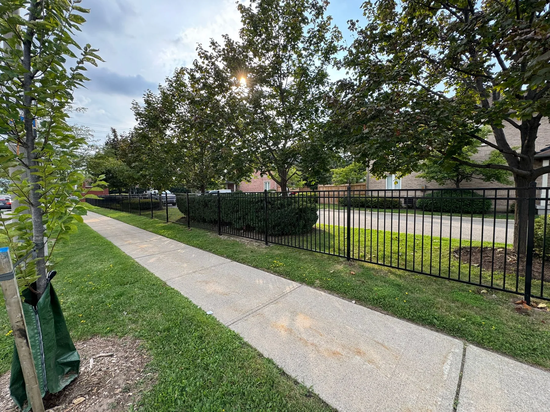 Aluminum Rail Fence in GTA