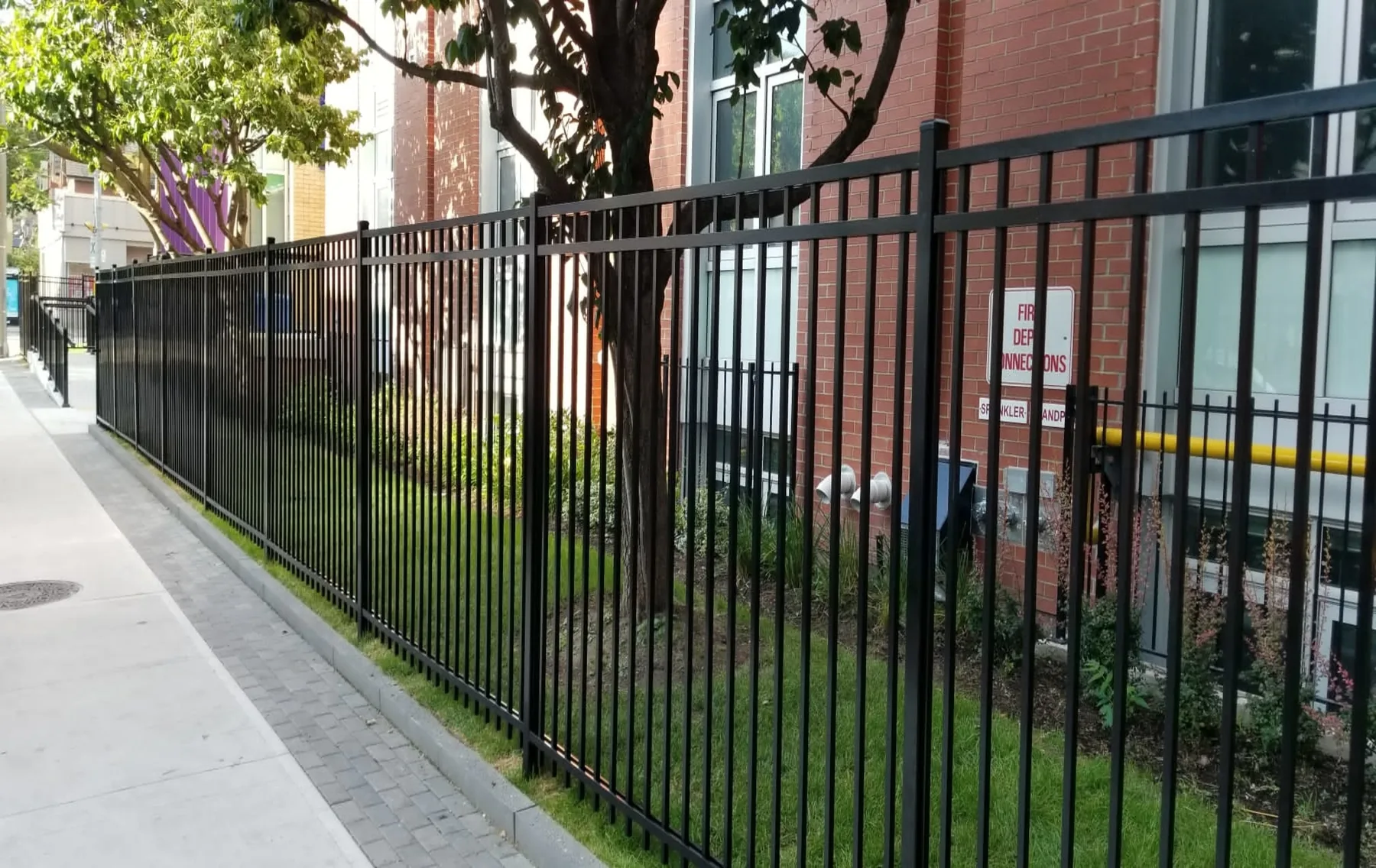 Aluminum Rail Fence in GTA